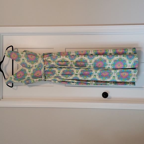 Vintage jack Marsee floral gown with shawl - Picture 4 of 14